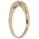 18ct Yellow Gold 0.25ct Brilliant Cut Diamond Five Stone Ring