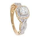 18ct Yellow Gold 0.56ct Diamond Solitaire Ring