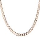 9ct Yellow Gold Curb Chain 22"