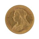 1895 Victoria Old Head Australia Full Sovereign Coin