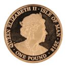 The Queen's Coronation 65th Anniversary Isle Of Man Proof Coin Boxed