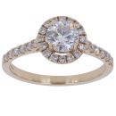 9ct Yellow Gold 1.20ct Brilliant Cut Lab Grown Diamond Solitaire Ring