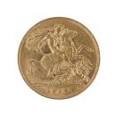 1910 Edward VII Large Head UK Half Sovereign Coin