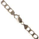9ct Yellow Gold Square Curb Chain 20"