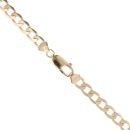 9ct Yellow Gold Curb Chain 28"