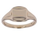 9ct Yellow Gold Patterned Signet Ring