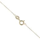 9ct Yellow Gold Crucifix Pendant and Chain 18"