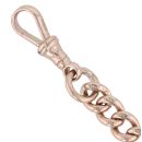 9ct Yellow Gold Curb Bracelet 8"