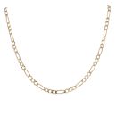 9ct Yellow Gold Figaro Chain 20"