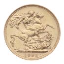 1893 Victoria Jubilee Head Australia Full Sovereign Coin