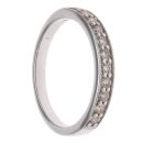 9ct White Gold 0.25ct Brilliant Cut Diamond Eternity Ring