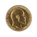 1910 Edward VII Large Head UK Half Sovereign Coin