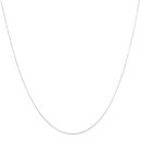 9ct White Gold Belcher Chain 20"