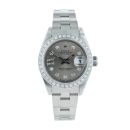 Rolex Custom Oyster Perpetual Date Pre Owned Watch Ref 79190