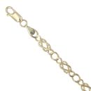 9ct Yellow Gold Celtic Bracelet 9"