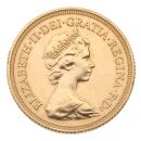 1980 Elizabeth II Decimal Portrait UK Full Sovereign Coin