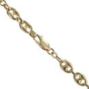 18ct Yellow Gold Button Chain 22"