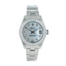 Rolex Custom Oyster Perpetual Date Pre Owned Watch Ref 79160