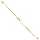 22ct Yellow Gold Fancy Link Bracelet 7"