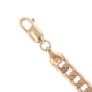 9ct Yellow Gold Curb Bracelet 7.5"