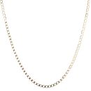 9ct Yellow Gold Curb Chain 22"