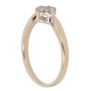9ct Yellow Gold 0.25ct Brilliant Cut Diamond Cluster Ring