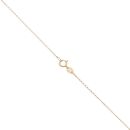 18ct Yellow Gold 0.20ct Brilliant Cut Diamond Cluster Pendant And Chain 18"