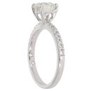 Platinum 1.30cts Brilliant Cut Diamond Solitaire Ring