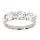 Platinum Diamond Trilogy Ring