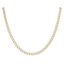 9ct Yellow Gold Curb Chain 20"