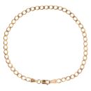 9ct Yellow Gold Curb Bracelet 7.5"