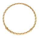 22ct Yellow Gold Children's Twist Expanding Bangle