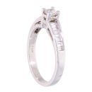 14ct White Gold 0.50ct Diamond Solitaire Ring