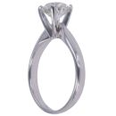 18ct White Gold 1.00ct Brilliant Cut Diamond Solitaire Ring