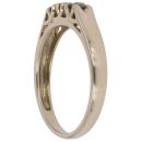 9ct Yellow Gold Green Sapphire Three Stone Ring