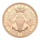 2016 Elizabeth II Fifth Portrait The Battle Of The Atlantic Gibraltar Full Sovereign Coin Boxed