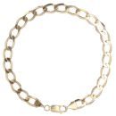 9ct Yellow Gold Curb Bracelet 9"