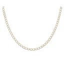 9ct Yellow Gold Curb Chain 20"