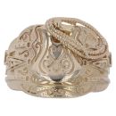 9ct Yellow Gold Saddle Ring