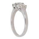 18ct Yellow Gold 1.15ct Brilliant Cut Diamond Trilogy Ring