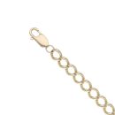 9ct Yellow Gold Curb Bracelet 9"