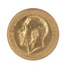 1911 George V Large Head UK Full Sovereign Coin