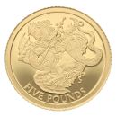 2021 Elizabeth II Proof Five Pound UK Coin