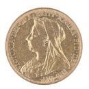 1899 Victoria Old Head Australia Full Sovereign Coin