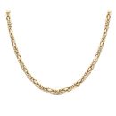 14ct Yellow Gold Byzantine Chain 24"