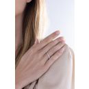 9ct Yellow Gold 0.25ct Natural Diamond Microset Eternity Ring