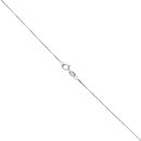 18ct White Gold 0.20ct Brilliant Cut Diamond Solitaire Pendant and Chain 18"