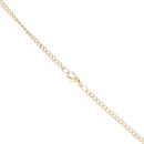 9ct Yellow Gold Curb Chain 20"