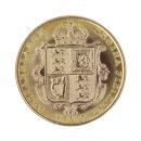 1887 Victoria Half Sovereign Coin