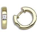 18ct Yellow Gold 0.18ct Diamond Earrings